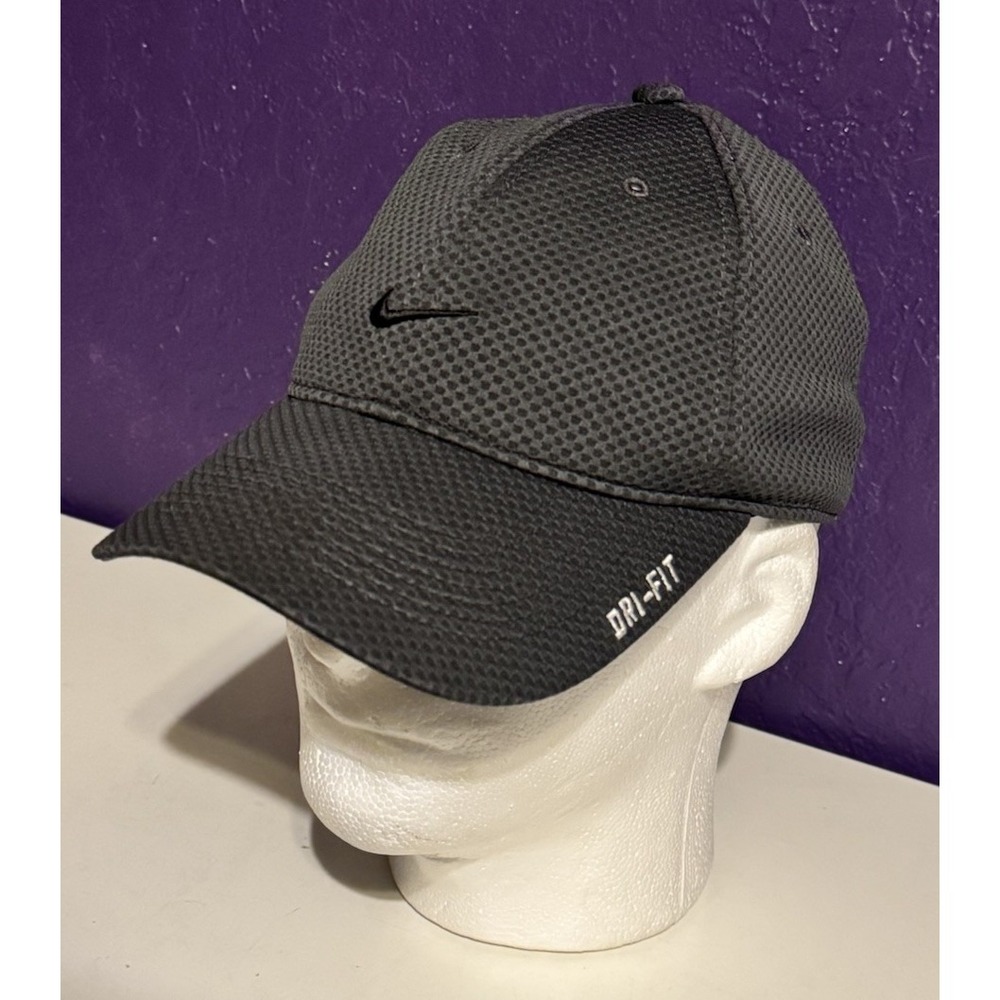 Nike Tailwind Dri Fit Mesh Hat 6 Panel Running Grey Eminem AW84